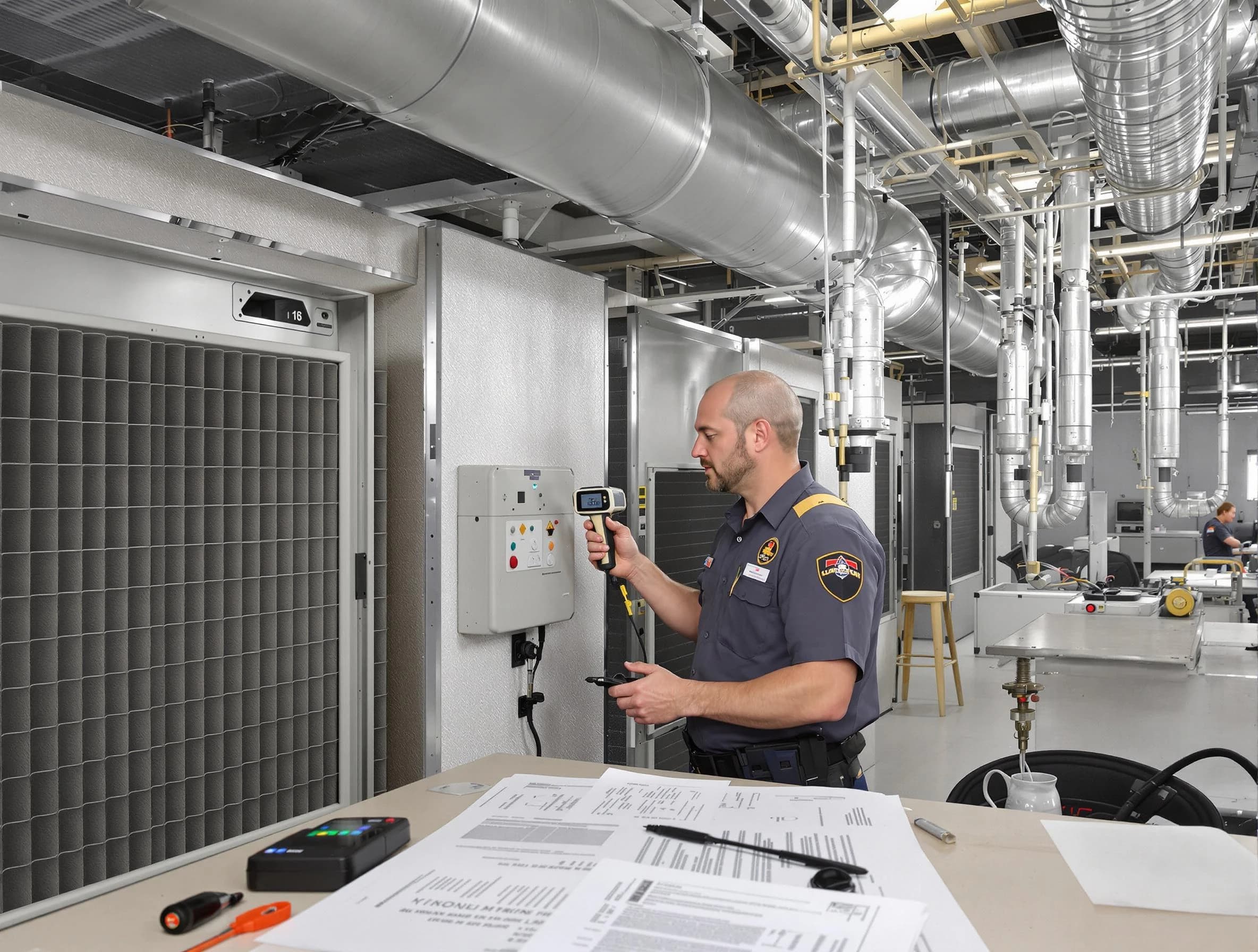 Professional filter system inspection by North Salt Lake Air Duct Cleaning in North Salt Lake