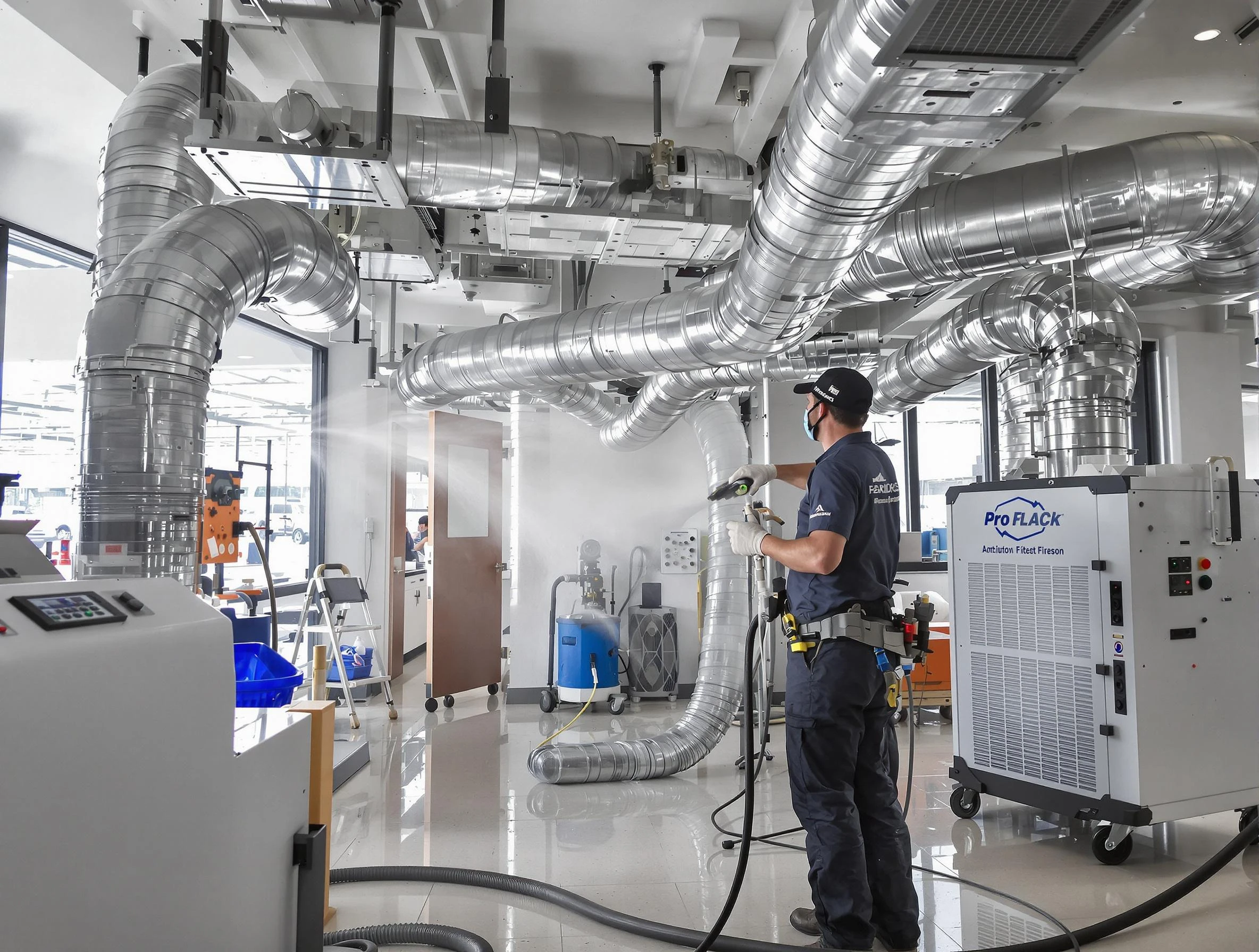 Negative Pressure Air Duct Cleaning in North Salt Lake